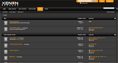 Desktop Screenshot of forums.xenonservers.com