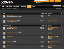 Tablet Screenshot of forums.xenonservers.com